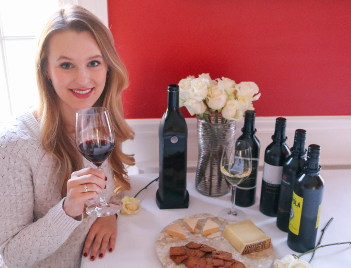 Tasting red and white wine with Kuvée for the holidays
