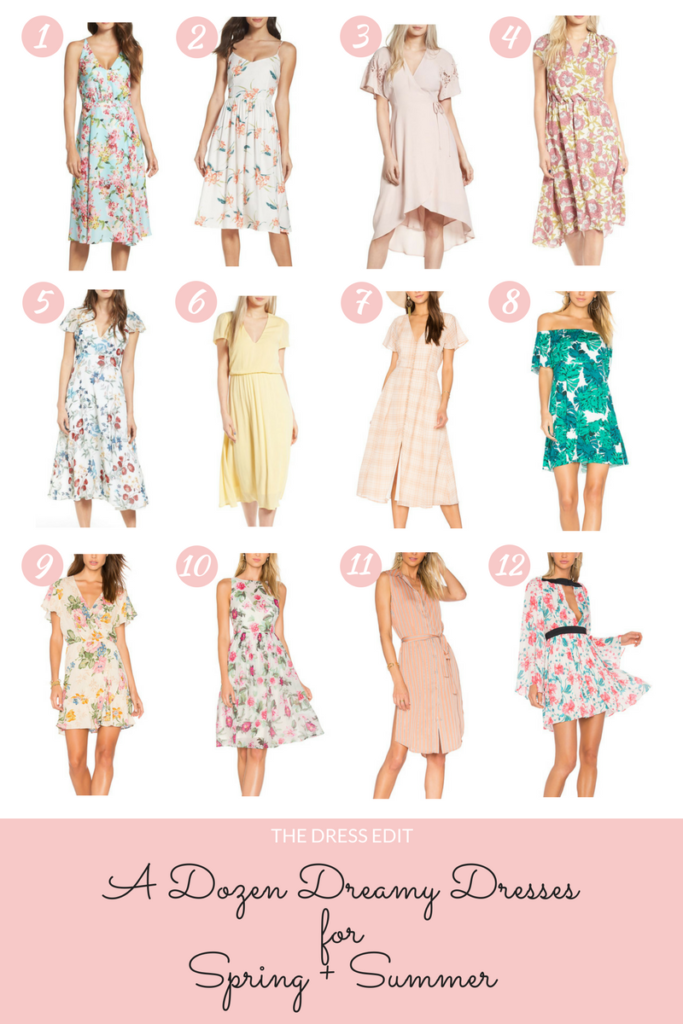 Style blogger, Leigha Gardner, sharing a dozen summer dresses for the warm weather months ahead.