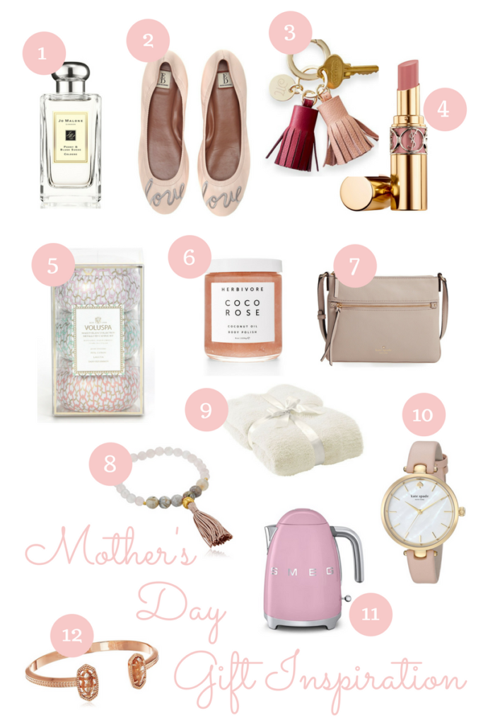 Lifestyle blogger, Leigha Gardner, of The Lilac Press rounding up the best gifts for Mother's Day this year. 