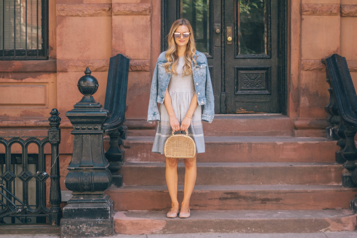 Fashion blogger, Leigha Gardner, of The Lilac Press detailing the qualities of the perfect summer dress.