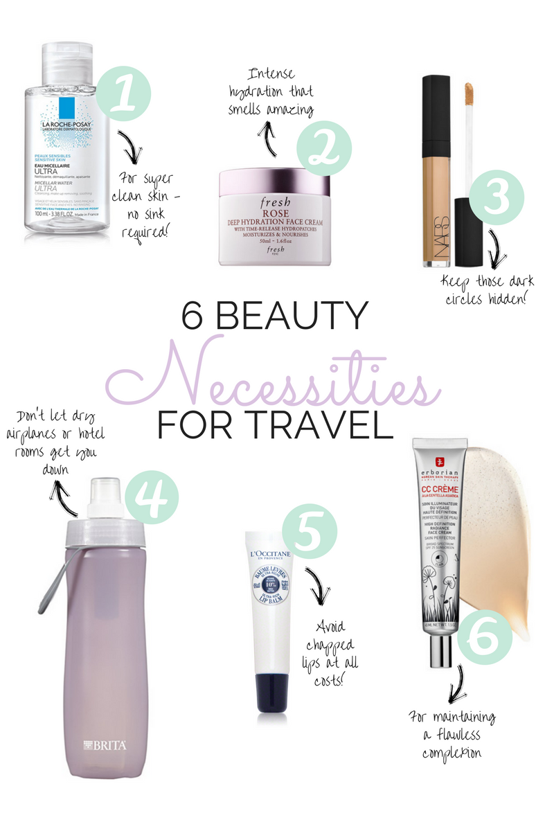 Beauty blogger, Leigha Gardner, of The Lilac Press on 6 skincare travel products necessary for any trip