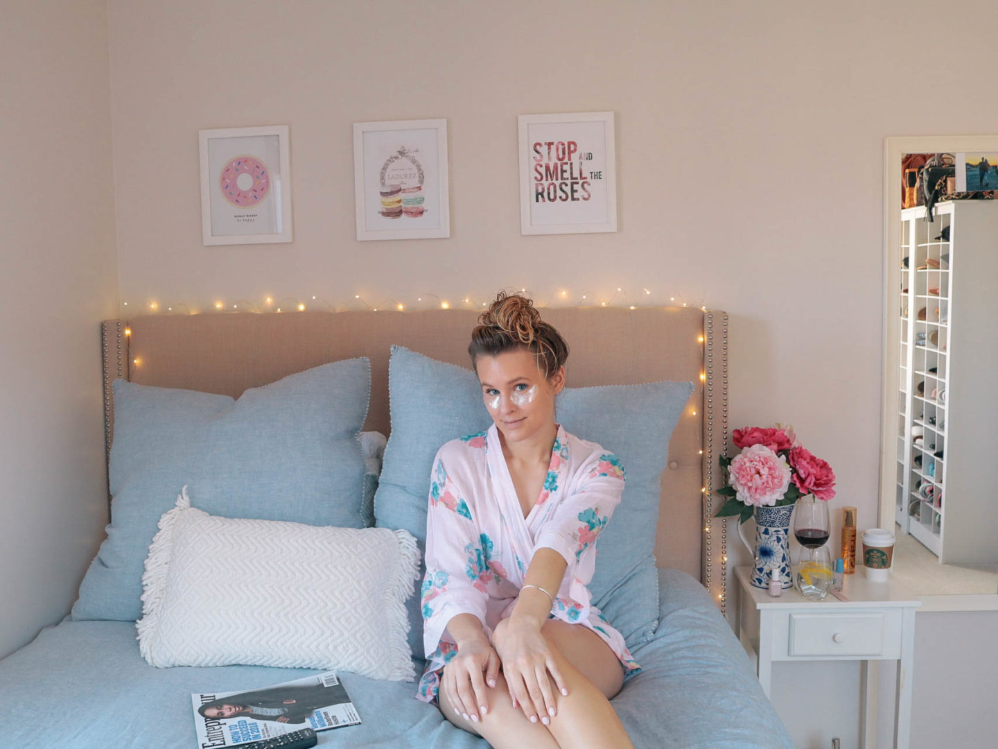 Leigha Gardner, of The Lilac Press, on a self-care routine including a nourishing haircare deep conditioning mask with Hair Cuttery