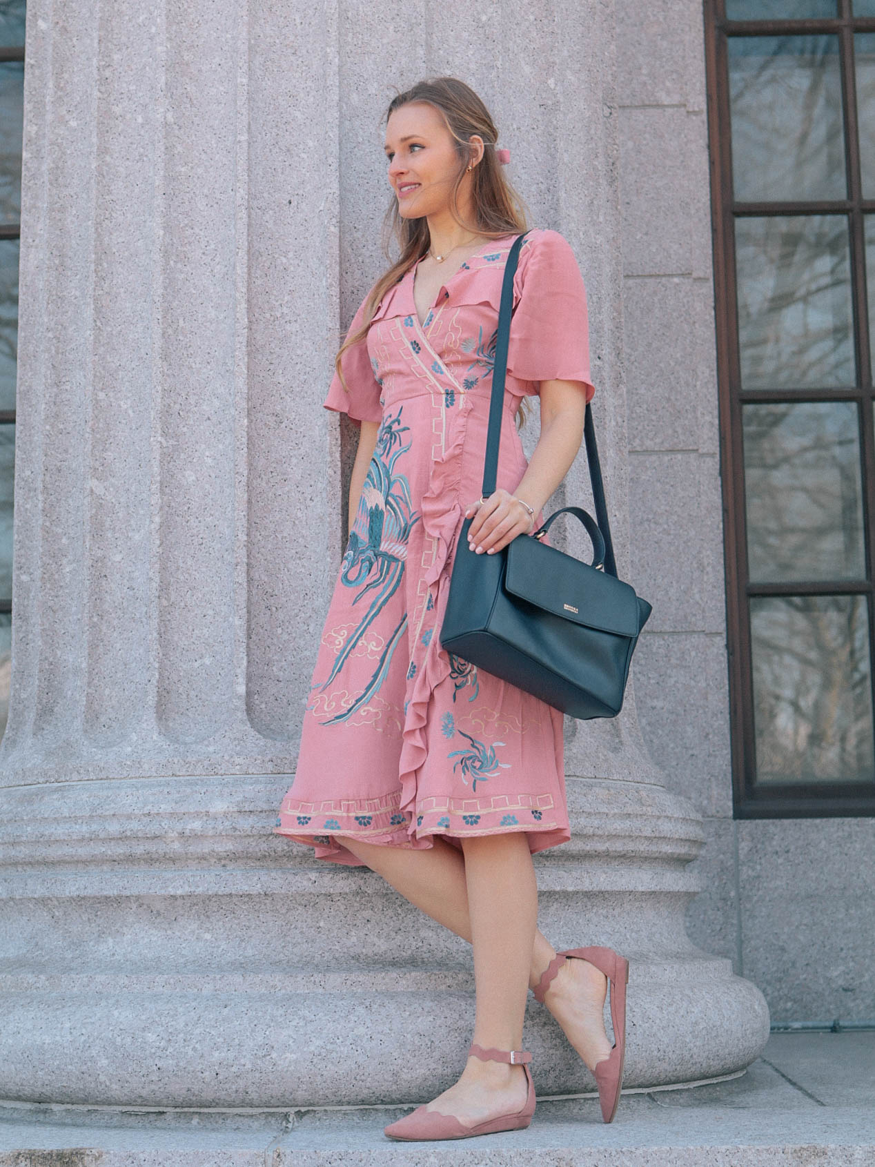 Leigha Gardner on choosing spring outfits based on less than ideal weather, personal style, and reasonable price points